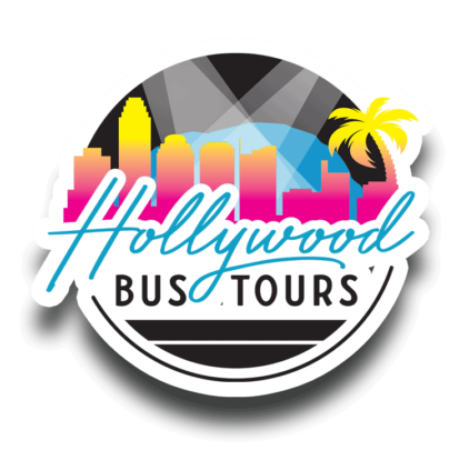 Logo of the hollywood bus tours company logo