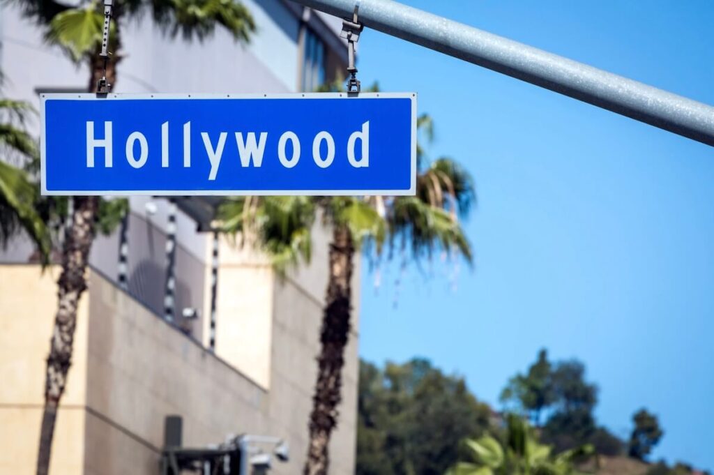 Hollywood Road Sign