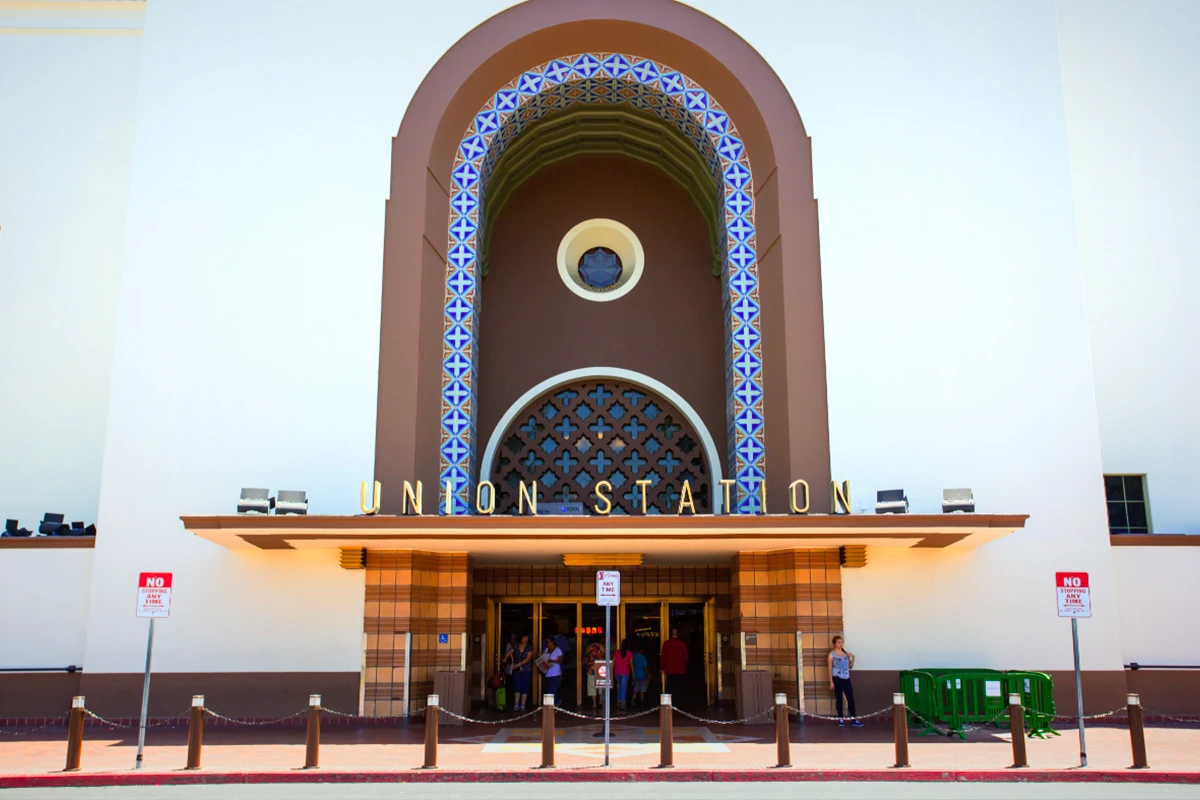 Historic Union Station Los Angeles Spanish Colonial architecture