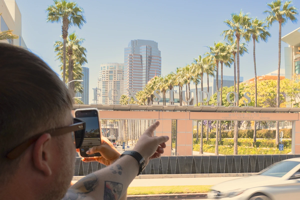 Downtown LA skyline Hollywood bus tours guide