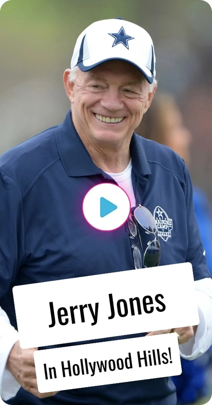 Jerry Jones at the cowboys game